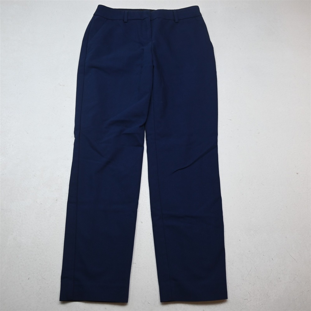 Express 0 Blue Columnist Ankle Mid Rise Womens Pants